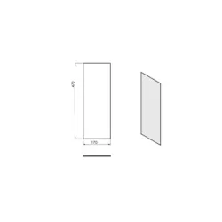 Verre latéral G/D réf 09-701 - Termatech