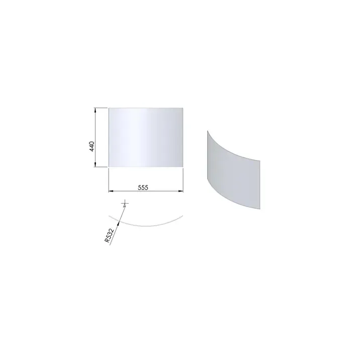Pièce détachée Termatech Verre pour porte réf 09-171 - Ersho
