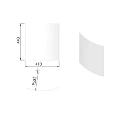 Verre pour porte réf 09-240 - Termatech