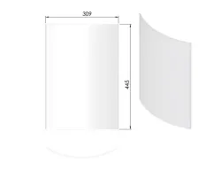Pièce détachée Termatech Verre pour porte réf 09-815 - Ersho