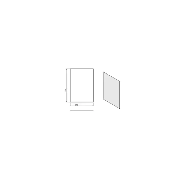 Pièce détachée Termatech Vitre (TT30) réf 09-700 - Ersho