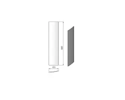Pièce détachée Termatech Vitre latérale réf 09-404 - Ersho