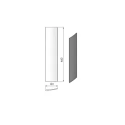 Vitre latérale réf 09-404 - Termatech