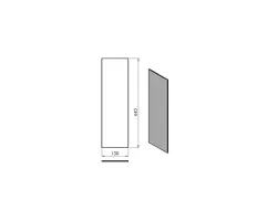 Pièce détachée Termatech Vitre latérale réf 09-405 - Ersho