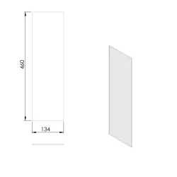 Vitre latérale G D réf 09-417 - Termatech