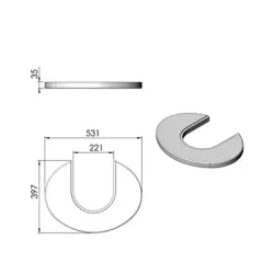 WH Plateau supérieur réf 08-516 - Termatech