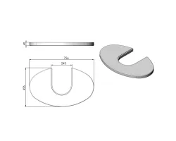 Pièce détachée Termatech WH Plateau supérieur réf 08-524 - Ersho
