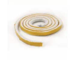 Joint Rond Tressé autocollant - Diamètre 8 Mm Pour Poele À Bois - Vendu au mètre