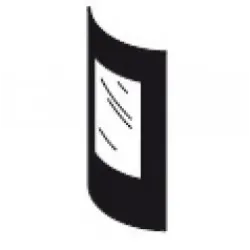 Vitre Céramique Avec Sérig. Drum-2/Ile-2/Han-2/Monde-2 Pour Albion 6 - Cmg