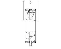 Vis Sans Fin Pour Chargement Pellet - Ref 437018060 - MCZ