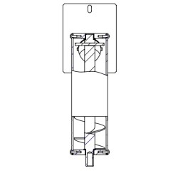 Vis Sans Fin Pour Chargement Pellet - Ref 437018060 - MCZ