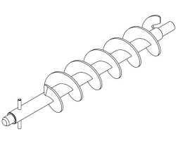 Vis sans fin - Ref 41401317240 - MCZ