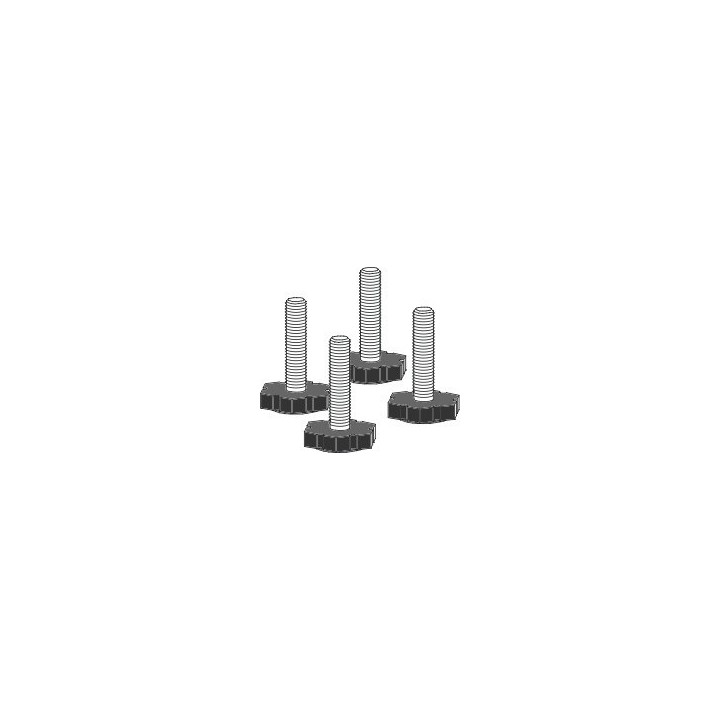 Vérins réglables (4 pcs) - Ref 4120608 - MCZ