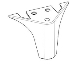 Vérins en fonte GREEN (4 p.es) - Ref 41301501600VE - MCZ