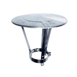 Chapeau Chinois Réglable Inox Pour Tubage Flexible - Tubest