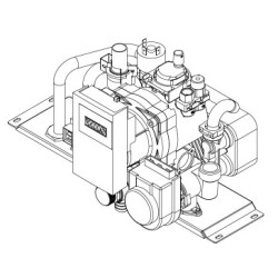 Unité Hydraulique - Avec Production Eau Chaude Sanitaire - Ref 41501203001 - Mcz