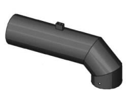 Tuyau sortie fumées - Ref 43640782 - MCZ