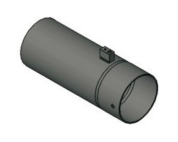 Tuyau sortie fumées - Ref 43640751 - MCZ