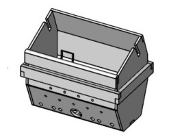 Pot de combustion complet en acier inox AISI 310 L - Ref 41401068740 - MCZ - Ersho