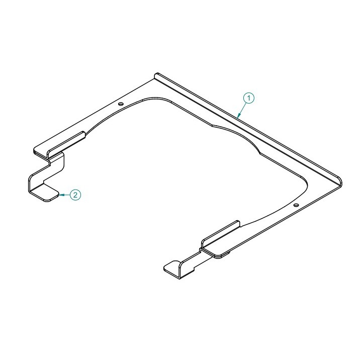 Pièce détachée Palazzetti Support -ref 895755361 - Ersho