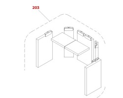 Pièce détachée Palazzetti Réfractaires Complets -ref 895746761 - Ersho