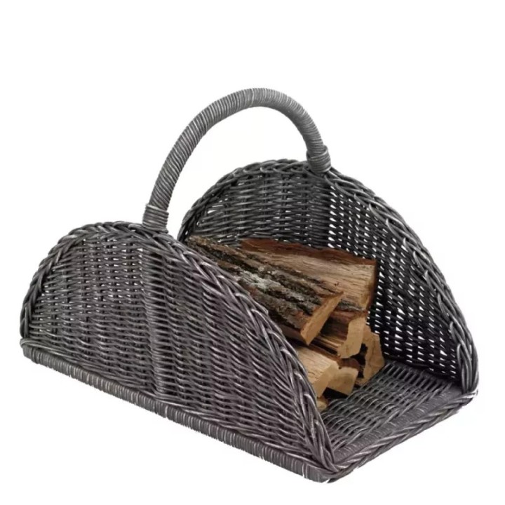 Panier A Bois Jonka Naturel - Dix Neuf