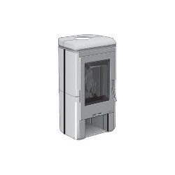Poêle à bois CONTURA 33T - Vue éclatée