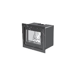 Insert CONTURA I6 Porte fonte, Cadre fonte noir - Vue éclatée
