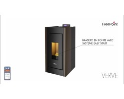 Poêle à granulés FREEPOINT Verve Airtight