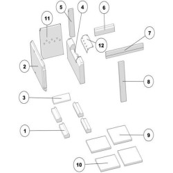 Chamotte pour cuisinière Haas & Sohn HSD 75 FH référence 7418500024700