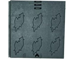 Plaque Ar Foyer 3258 Anthracit Godin - Ersho