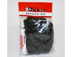 SERVICE KIT 6.5M JOINT FIBRE CERAMIQUE 8MM +TUBE DE COLLE 70ML - Dovre - Ersho