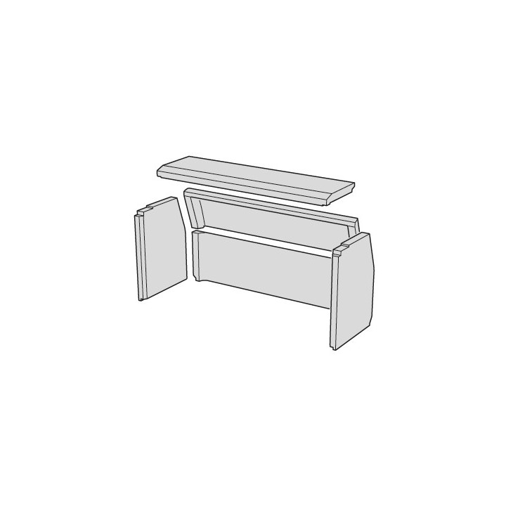 KIT VERMICULITE CI7/C300 pour Poêle à bois Contura - Réf 391648