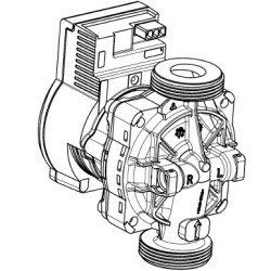 Pompe de circulation HAUT RENDEMENT Wilo Para Ku25 (câble d’alimentation circulatoire inclus) - Ref 41502005400 - Mcz