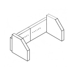 Pièce détachée Charnwood Ensemble De Briques Réfractaires (4) - Ersho