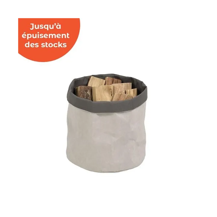 Sac kraft gris Dixneuf - Réf 005.S1016