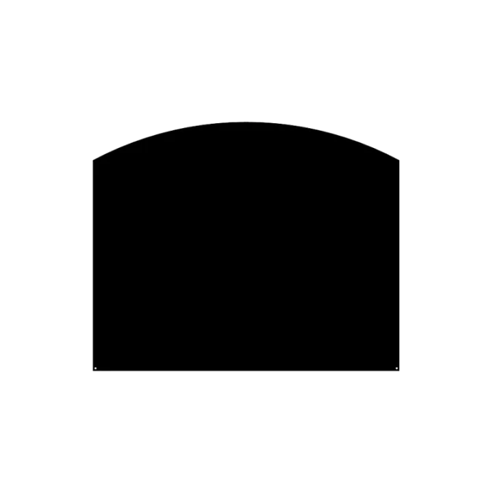 Plaque de sol arrondie 100x65 cm Dixneuf - Réf 017.PSA3N3