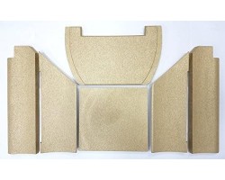 KIT VERMICULITE C600 CLASSIC pour Poêle à bois Contura - Réf 391168