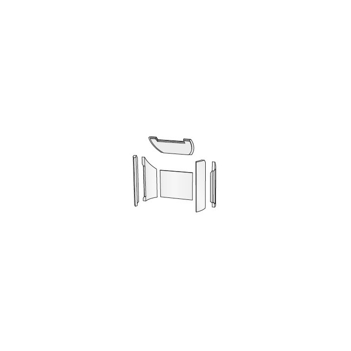 KIT VERMICULITE C600 CLASSIC pour Poêle à bois Contura - Réf 391168