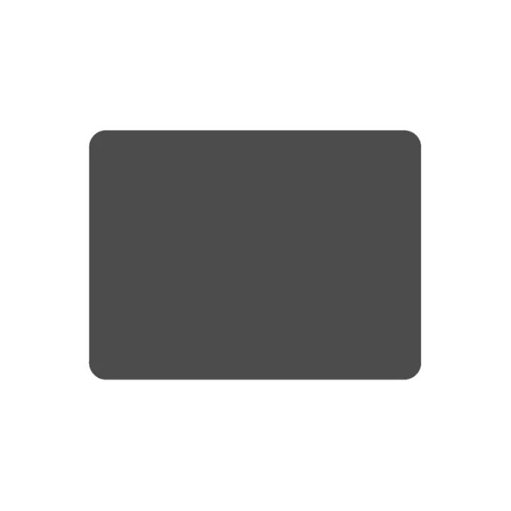 Plaque de sol rectangulaire 80x60 cm gris pour Dixneuf - Réf 017.PSR1G7