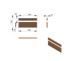 Pièce détachée Termatech Plaque arrière en vermiculite réf 09-248 - Ersho