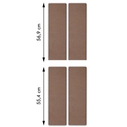 Vermiculite arrière pour Poêle à bois Panadero - Réf 808118