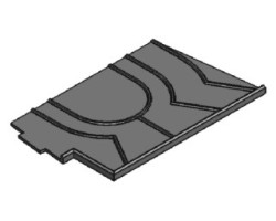 Déflecteur en fonte pour Climasystem 70 D. - Ref 4130608 - MCZ - Ersho