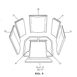 Keramott jeu complet pour vitre bombée pour Insert Austroflamm - Réf 715009