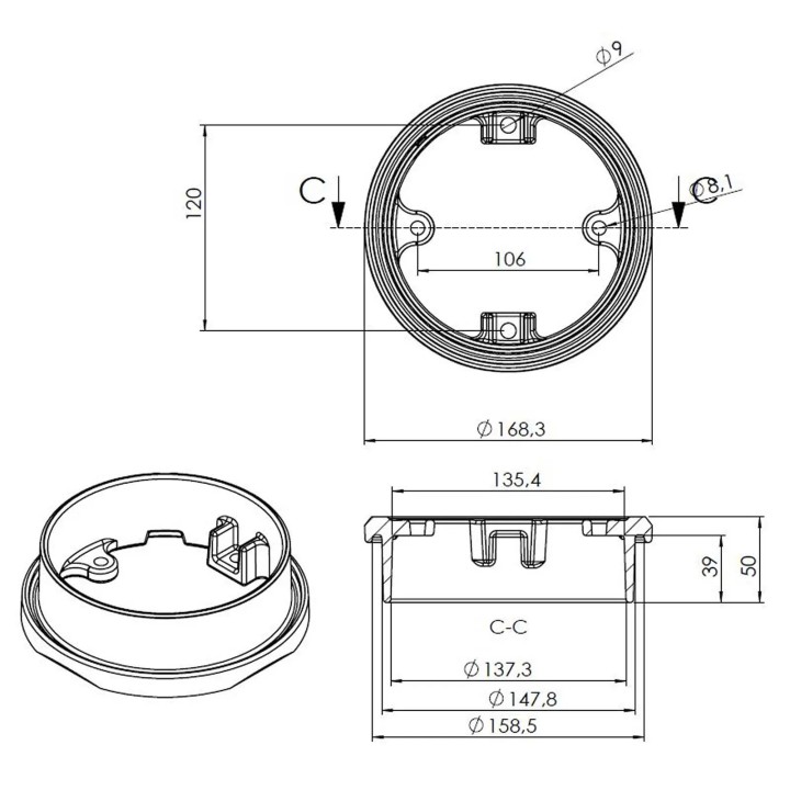 Pièce détachée Termatech Buse universelle réf 09-904 - Ersho