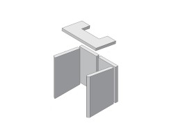 Revêtement de foyer en argile réfractaire 5 pièces pour Poêle à bois Hark - Réf ETSTO0605016