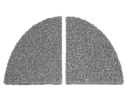 Ensemble de filtres ECOplus 2 pièces - gris pour Poêle à bois Hark - Réf ETSTO0600051EQ