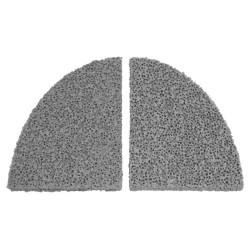 Ensemble de filtres ECOplus 2 pièces - gris pour Poêle à bois Hark - Réf ETSTO0600051EQ