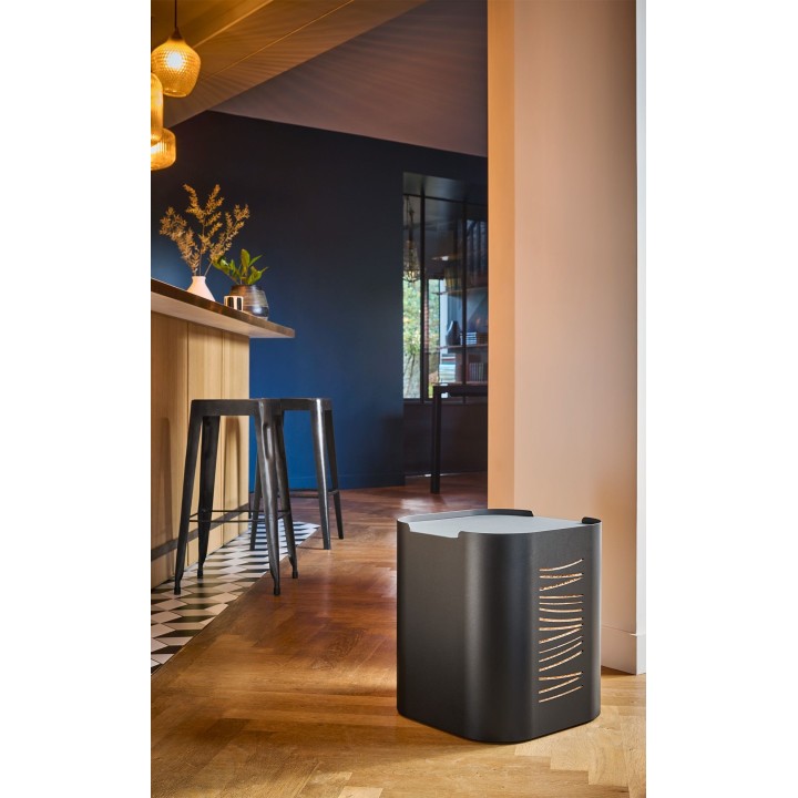 RESERVE A GRANULES COUVERCLE GRIS GLACIER STEPIA pour Dixneuf - Réf 005.10834N3G20