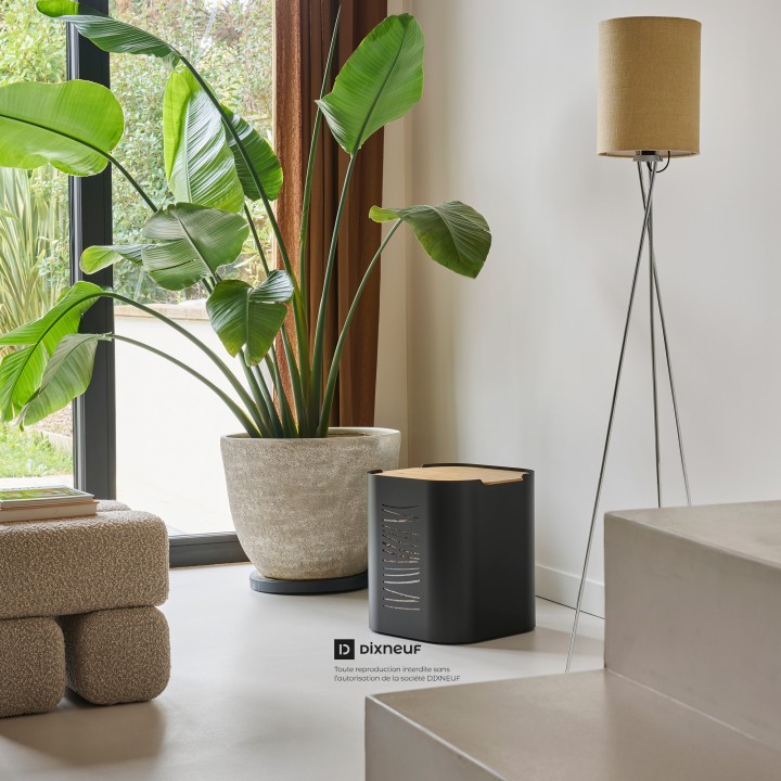 RESERVE A GRANULES COUVERCLE BAMBOU STEPIA pour Dixneuf - Réf 005.10834N3CB